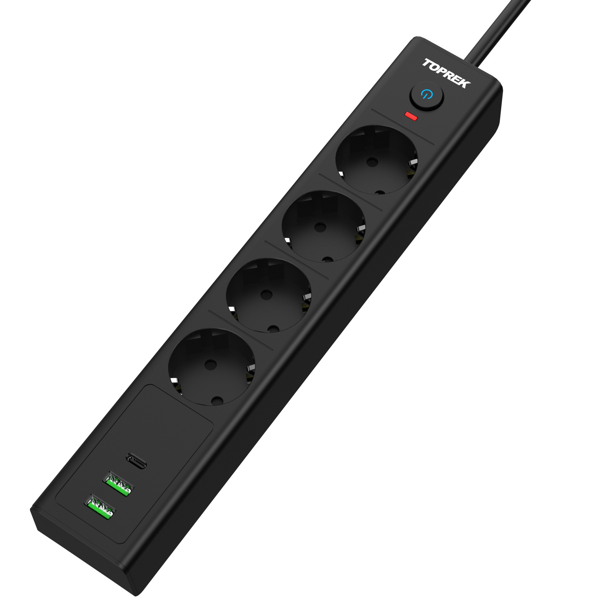 O.P.P. P. Cảnh sát Nhanh lấp đầy bến 3-Kon O.O.P. Trình bổ sung USB nạp điện đa giác