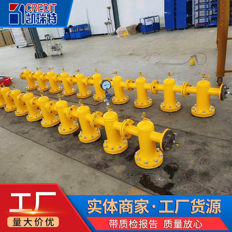 Natural gas gas filter T-type gas filter Liquefied gas biogas filter