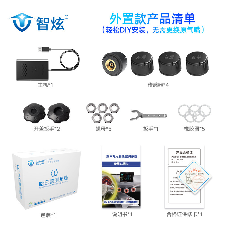 Máy dò áp suất xe hơi thời gian đã được lắp đặt