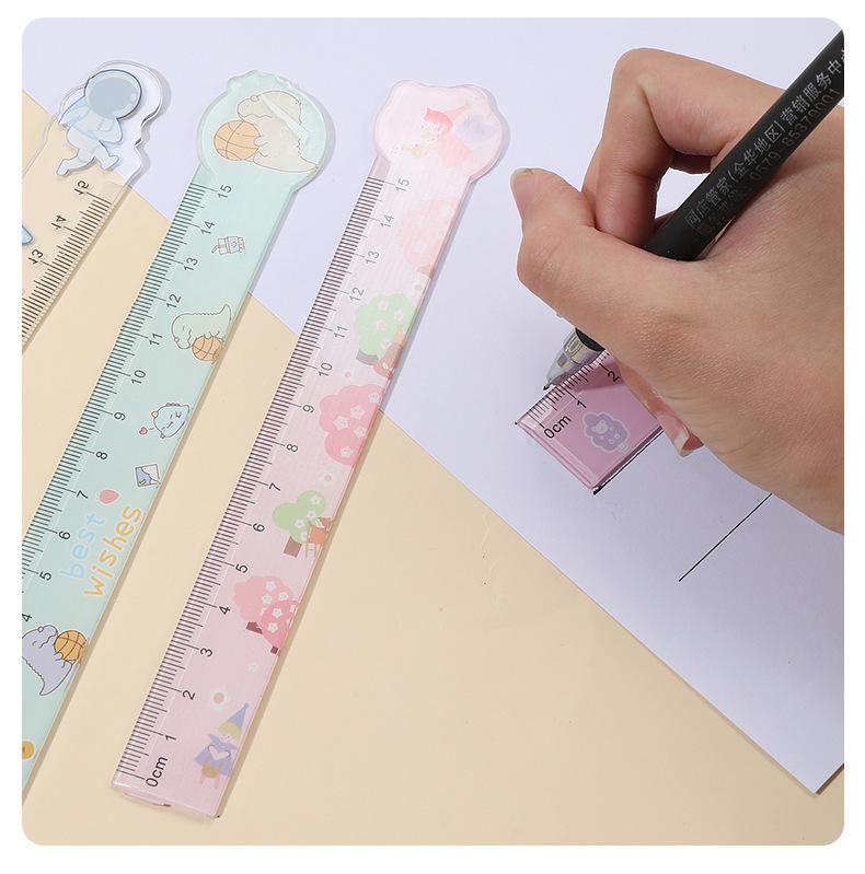 15-cm-cartoon sáng tạo, bình thường giáo viên đang học.