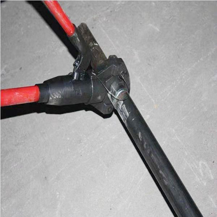 Hydraulic pliers for acoustic tubes.