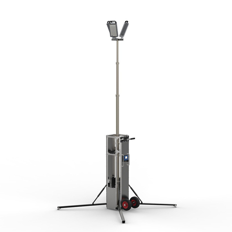 SFW6133 Full-scale automatic flash worklight multifunctional emergency panorama lift-down mobile lighting system lamps