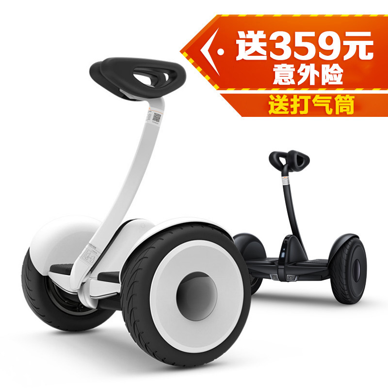 Xe điều khiển chân của Mi Mi 9 đang cân bằng việc lái xe thông minh từ từ trôi vào quỹ đạo.
