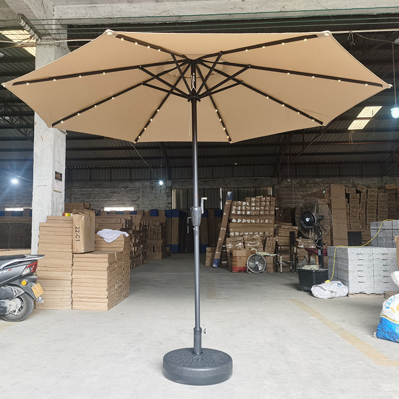 Wholesale from the sunshield factory outside the eight-bone luminous umbrella room.