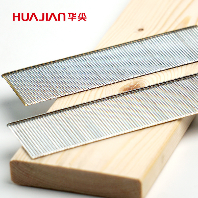 Acoustic nails, T nails, carpentry liners, T-50s, T-38s.