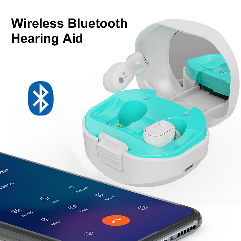 Bluetooth with cross-border wholesale adult CIC deep ear amplifier charger