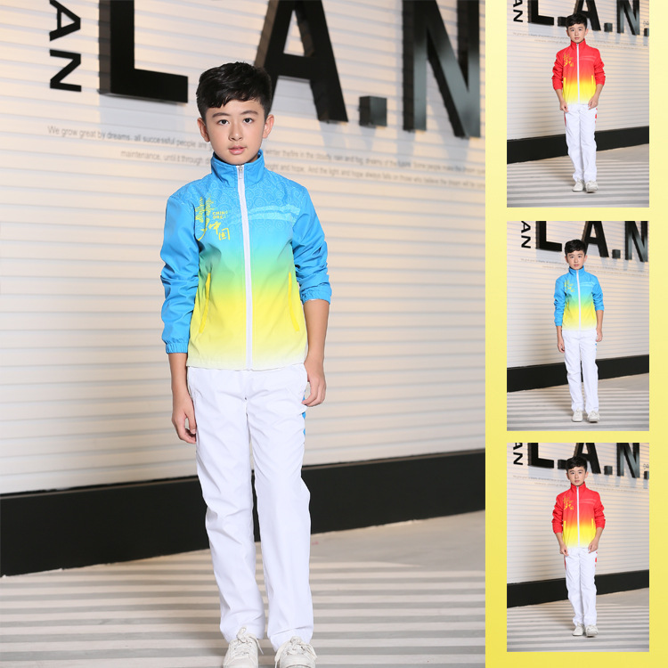 SS82-8228 Pedestrian Sports Suite for Chinese Dreamprints, male and female sports uniforms