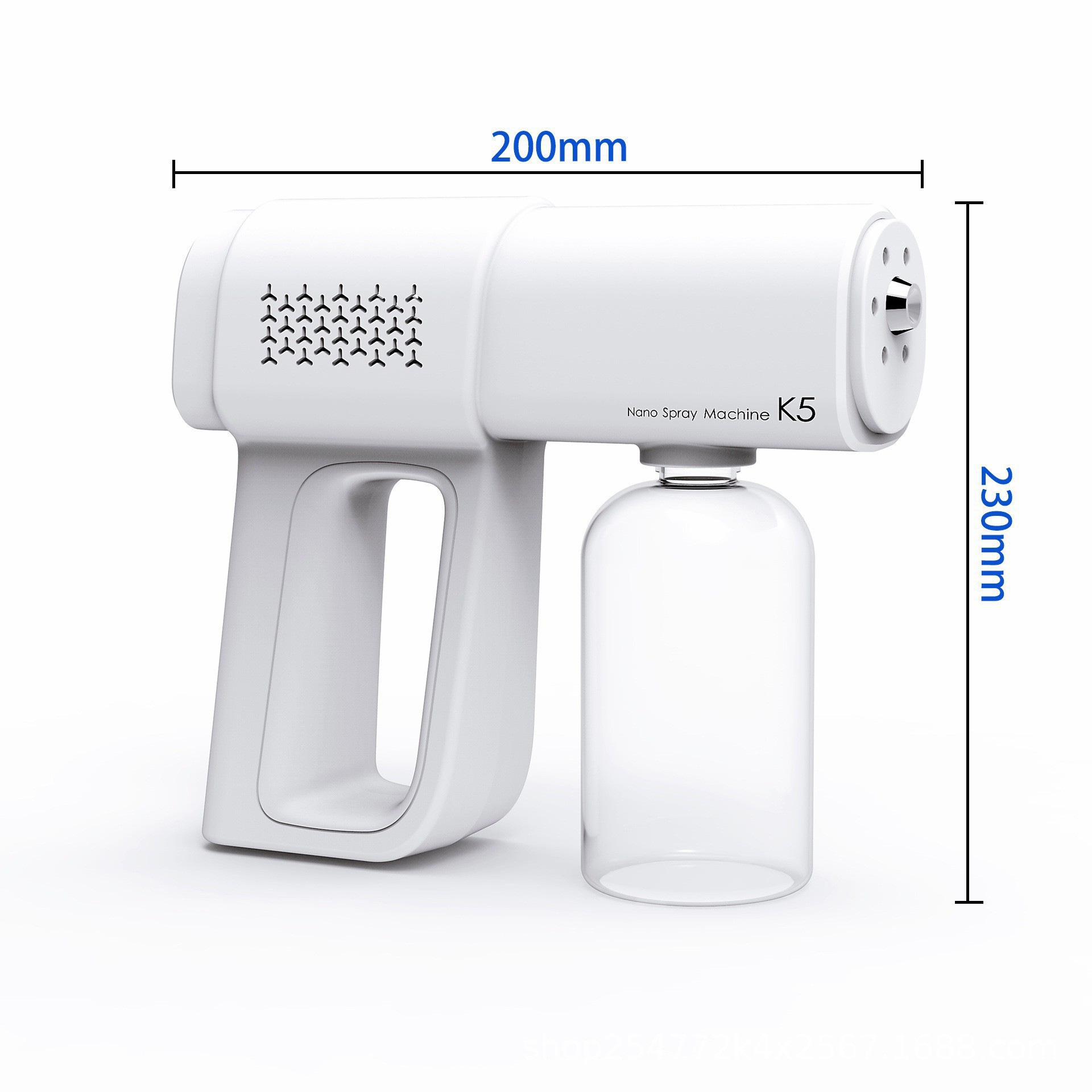 消毒槍噴霧器K5寵物除臭消毒噴霧槍充電款正品無線手持藍光霧化器