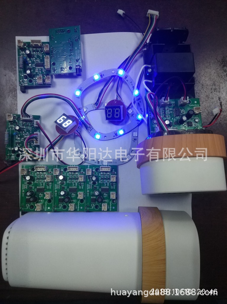 Điều khiển của bảng điều khiển PCBA để làm sạch không khí của ô tô mới với sự khử trùng có thể kiểm soát được của kính lục phân hexalucent