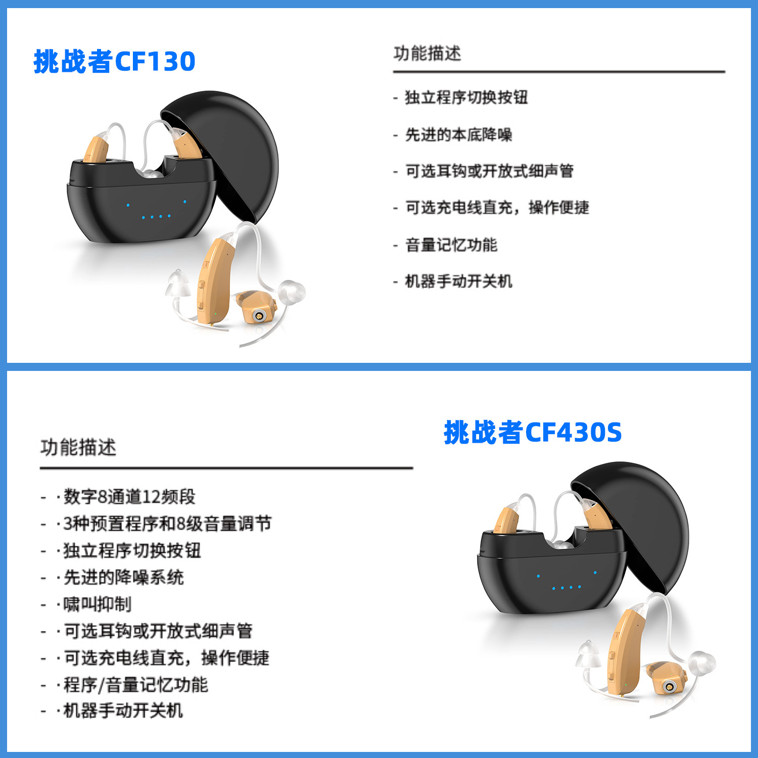 Wholesale of hearing aids for cross-border hearing aids for the elderly, audio amplifiers for invisible sound amplifiers