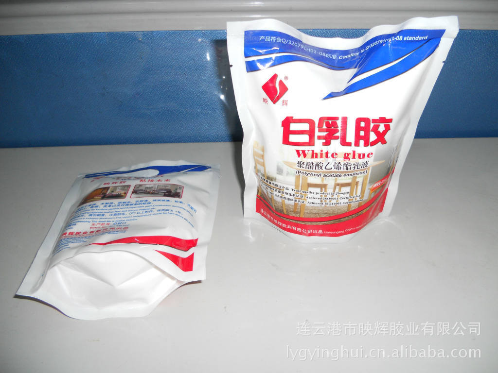 水性木工白乳胶1kg/袋聚醋酸乙烯酯乳液木板拼接胶水厂家批发