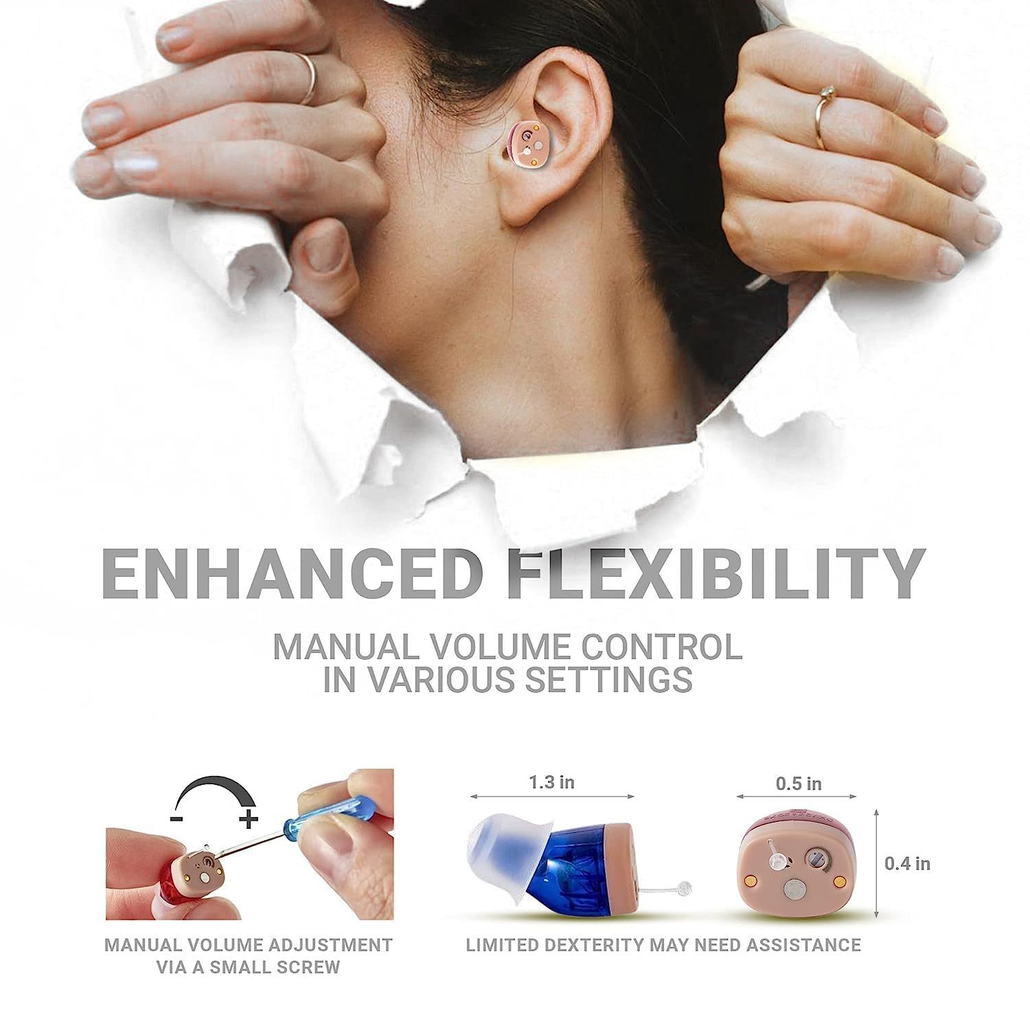 Vinaton cross-border smart noise-relief hearing aid, old man ' s ear-charging sound amplifier setup