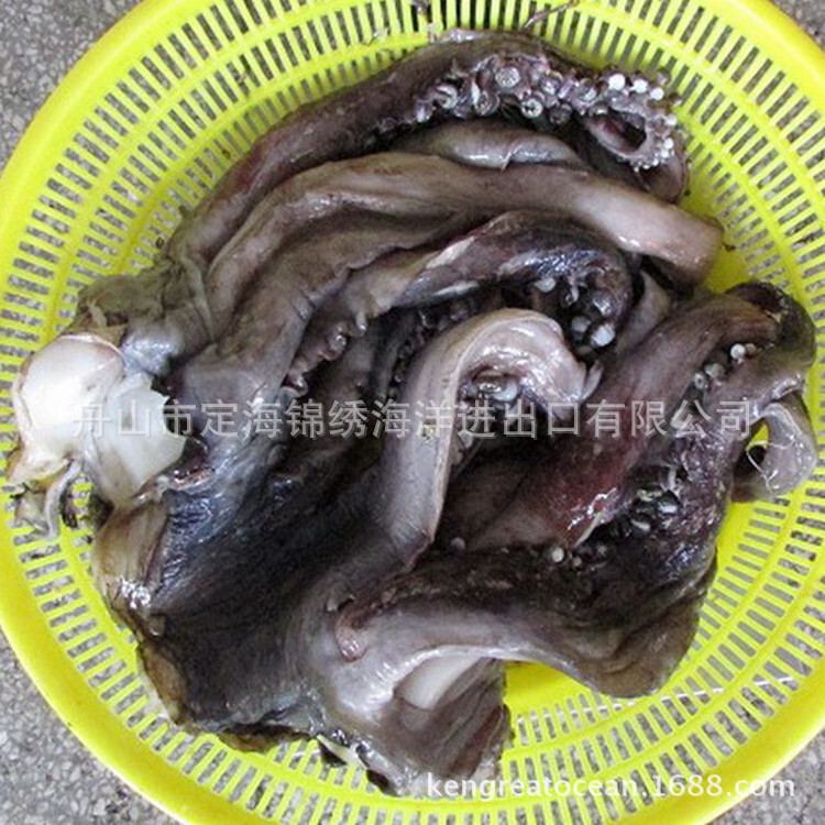 Peruvian Squid 머리, 각종 명세, Squid 콧수염/톱 종류, 즉시 배급을 위한 언 해산물.