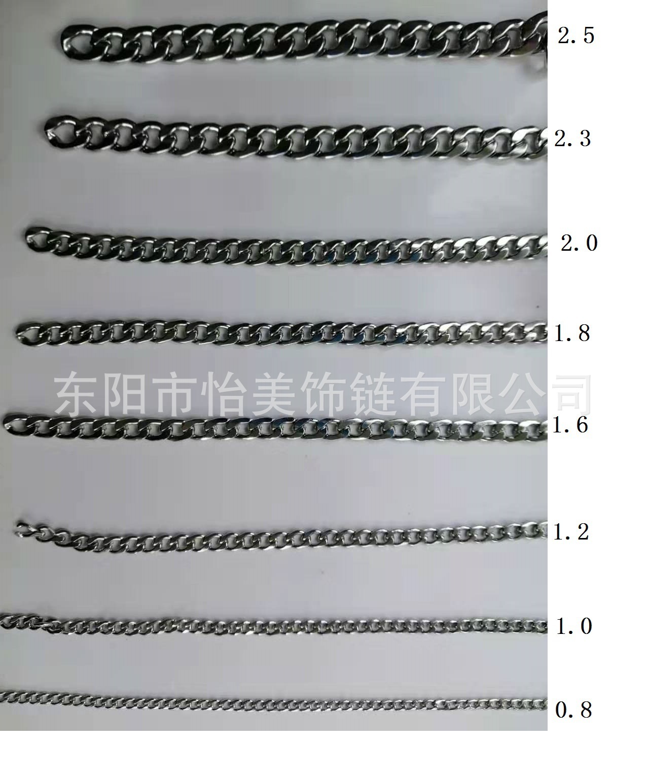 A cosmopolitan chain, supplying a 304-stealed steel chain NK, necklace, stainless and colourless.