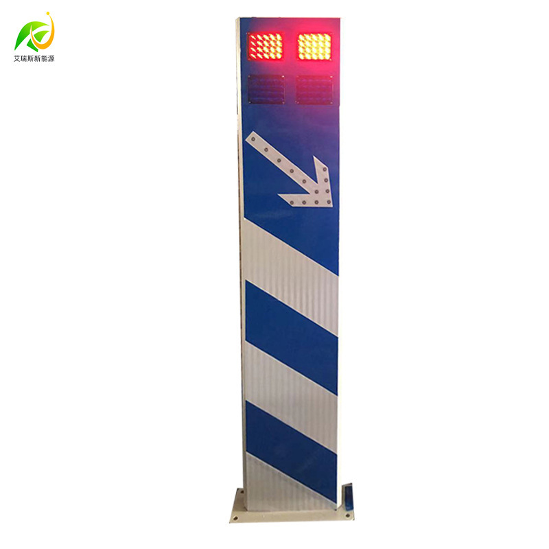 LED solar-powered warning posts, solar-solar warning columns, diversion lights, arrow warning signals.