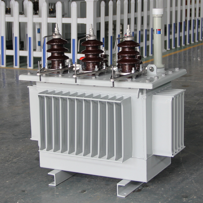 Three-phase oil-impregnated, fully sealed transformer, full copper wire bag S9-63KVA 0.4/10KV 3 years quality assurance