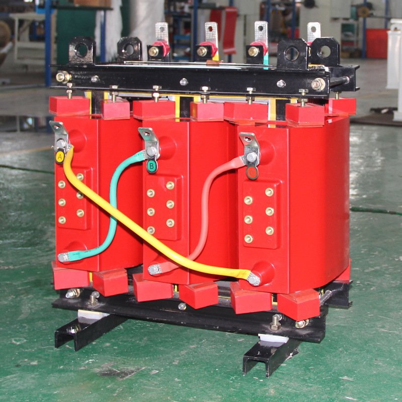 Three-phase resin dry transformer SCB10-1000 KVA 10/0.4KVA Low noise, wind-temperature control