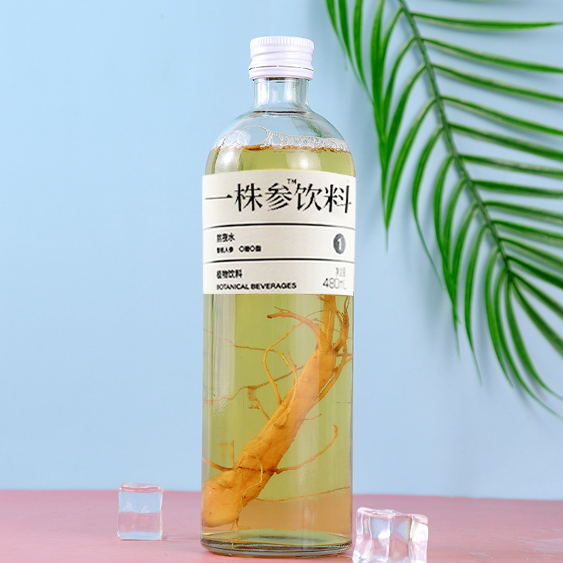 Nguồn thực vật tùy chỉnh chai rượu gin với chức năng uống OEM