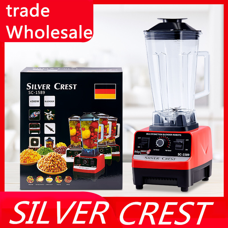 SILVER. CREST brooker multi-purpose family salsic grinder