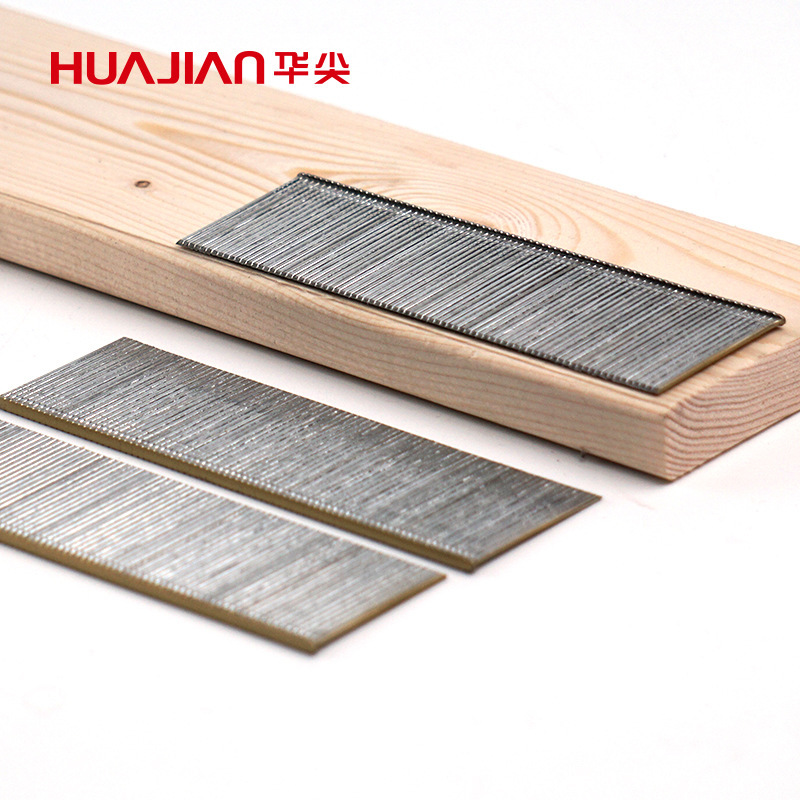 Acoustic nails, T nails, carpentry liners, T-50s, T-38s.