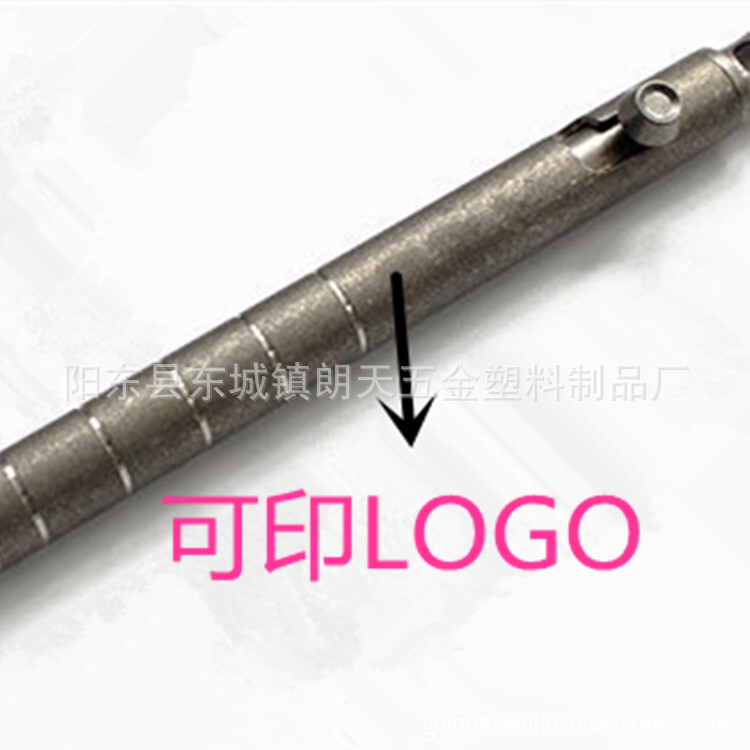 Tittium alloy tactical bolt attack pencils and pencils to defend tungsten steel through windows, multipurpose metal pens