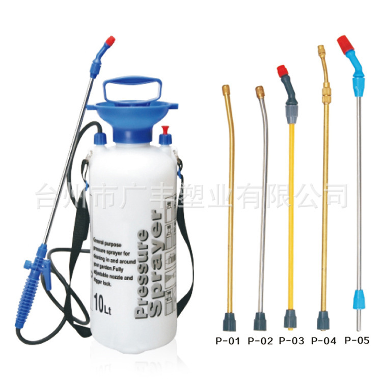 Máy phun hơi nước, bình phun áp suất làm vườn, bình phun khí ga.