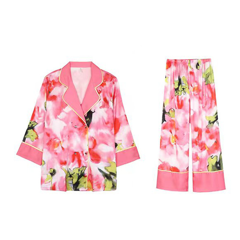 2023 Spring/Smmer New Girls's Ice-Sympires, và một bộ quần áo nhà nhỏ với tay áo dài.