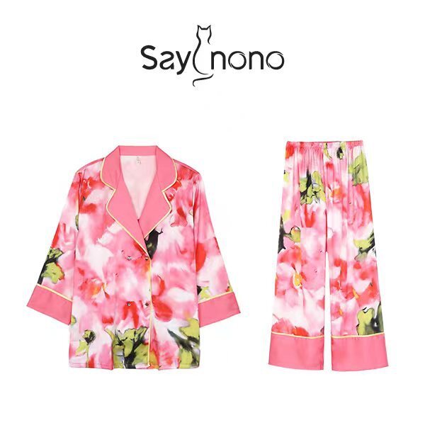 2023 Spring/Smmer New Girls's Ice-Sympires, và một bộ quần áo nhà nhỏ với tay áo dài.