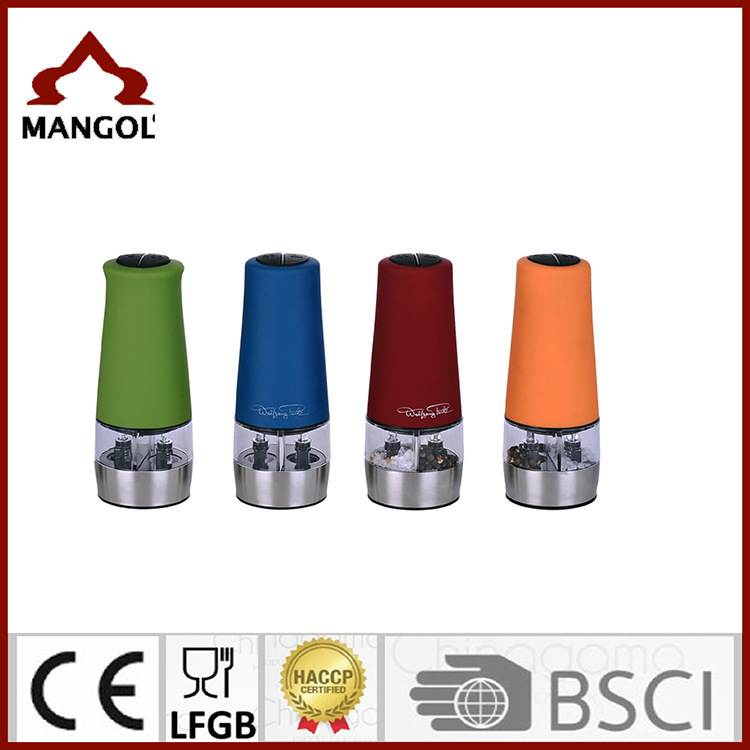 Hai trong một máy xay tiêu thép không rỉ thép sáng tạo nhà bếp thời trang sửa chữa nhà bếp qua biên giới