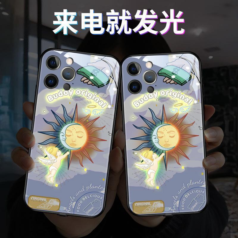Quả táo 14pro vỏ điện thoại iphone 12prox để ánh sáng 13minid Sun 11 mới 15.