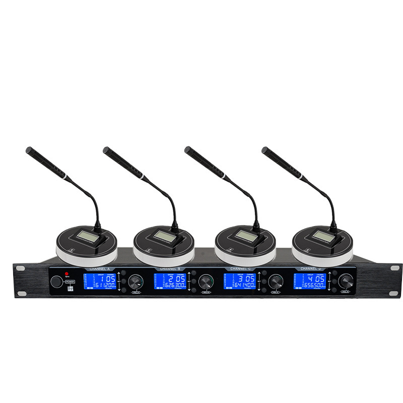 Multi-module geese necks, President McFondrum, multimedia microphones, multi-person meeting system.