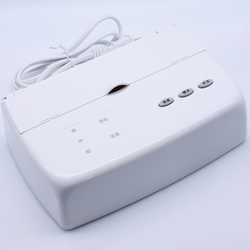 A pet ultrasonic tooth-cleaning machine, dog to toothstone, tooth-washer mouth-cleaning and mouth-drain removal tool.