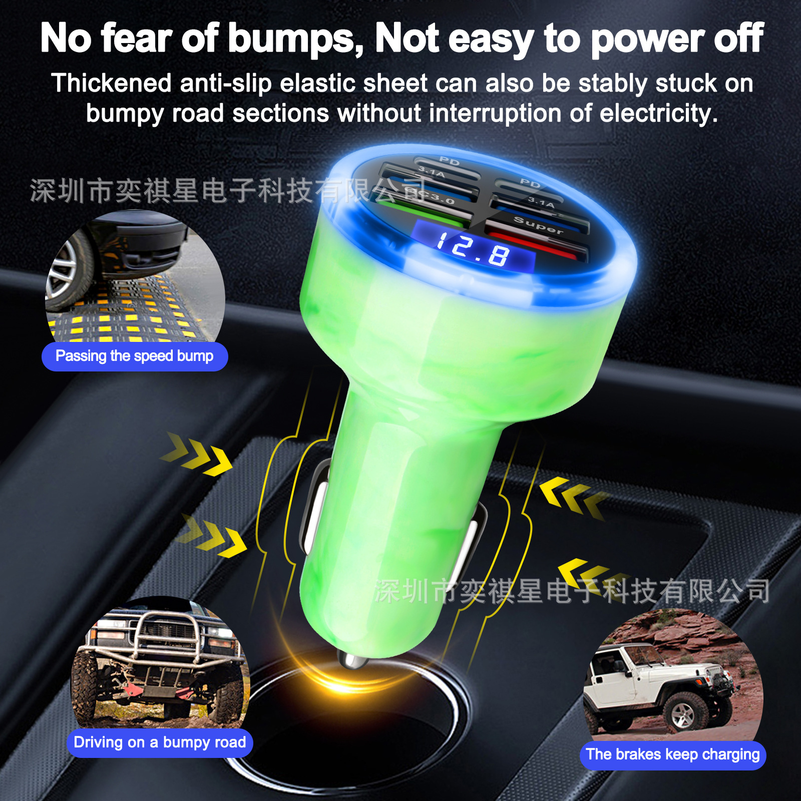 Chuyến bay 230w nạp tải siêu nhanh áp dụng cho các ổ cắm chuyển hóa của Andre.