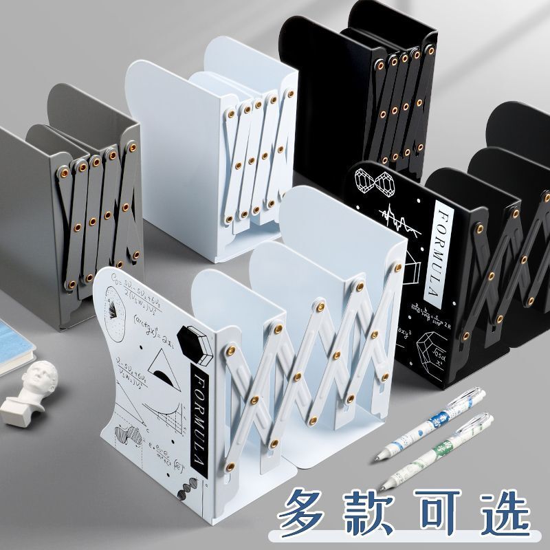 kẹp sách bằng kim loại, viết sách, dễ dàng mua các kệ sách trên đỉnh bàn học.