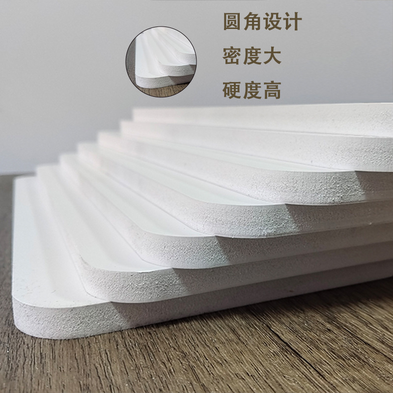 Pvc Hand-held-board paint sample plate for real plaster micro-cement display board