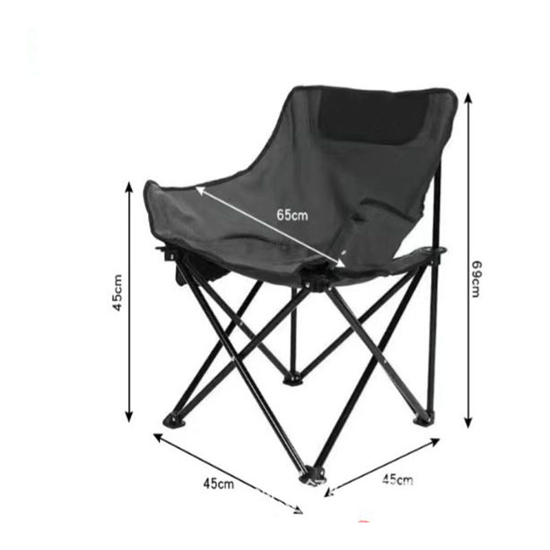 Massive distribution of new, cross-border moon chairs, quick camping picnic chairs folded by back chairs to fish director chairs.