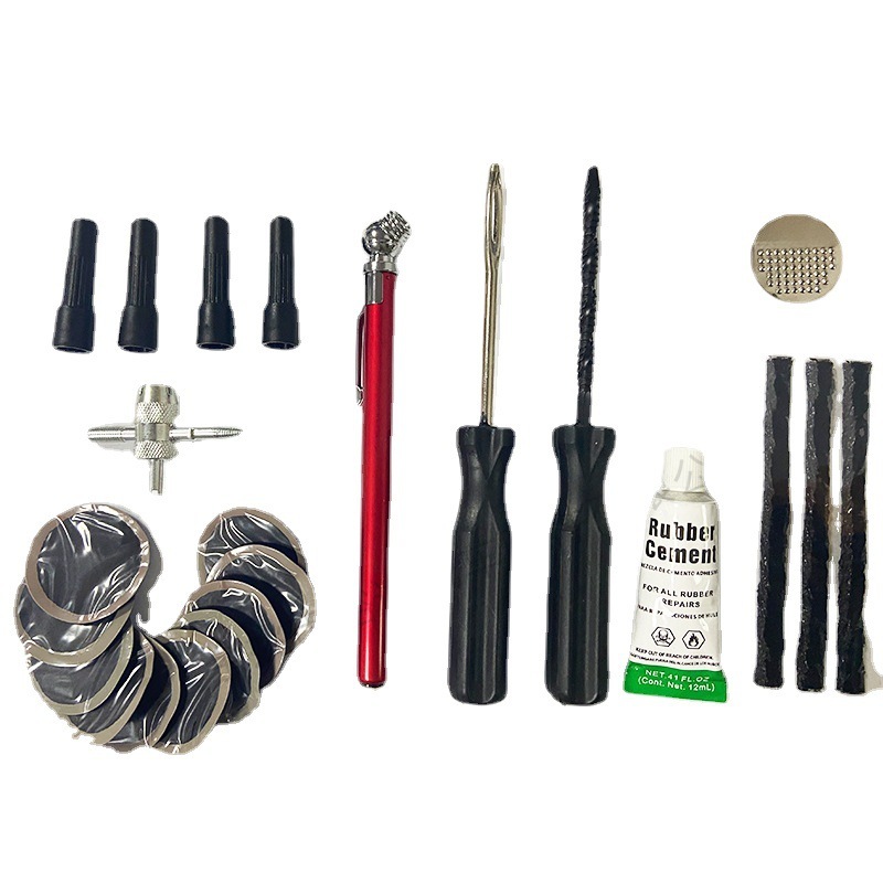 Yuda vehicle vacuum tire supplementation tool, bicycles with flat packs, glue, quick glue.