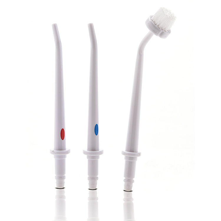 A convenient home-based toothwasher nozzle can replace a nozzle brush with a pulsed tooth nozzle