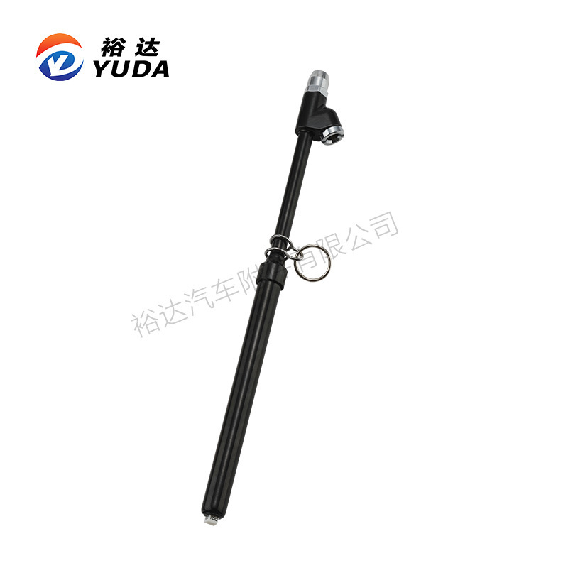 High-precision heavy truck tyre pressureometer, black paint-painted metal vehicle measuring tool