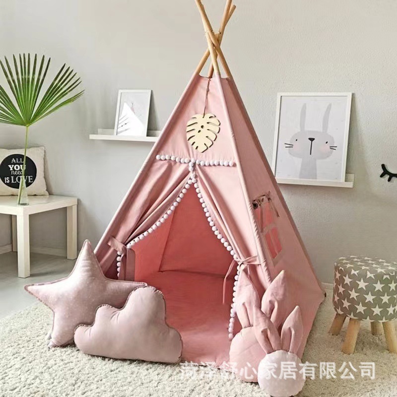 Northern Wind Children's Small Tent Indian Homes Decorated Tent Rooms With Princess Houses and Girls