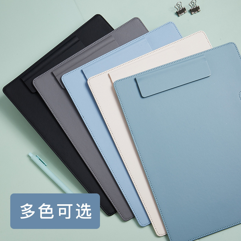 Bìa kẹp tài liệu khổ A4 có bảng ghi chú của học sinh và bảng hiệu văn phòng bảng kẹp tài liệu bằng nhựa thực đơn