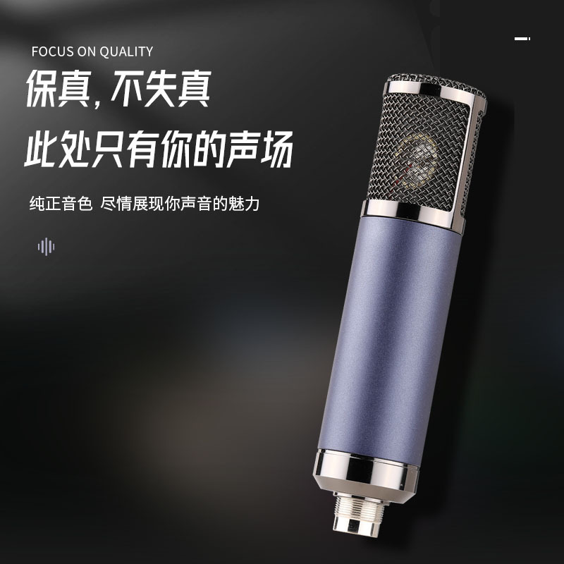 F22 Magnetic Microphone ไมโครโฟน 34 แกนหลักเสียงไมโครโฟน 48V K