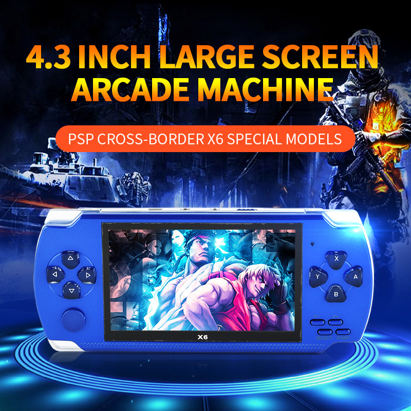 Bàn tay đặc biệt của nhà sản xuất X6 trên 8g PP 4.3 inch phố GBA