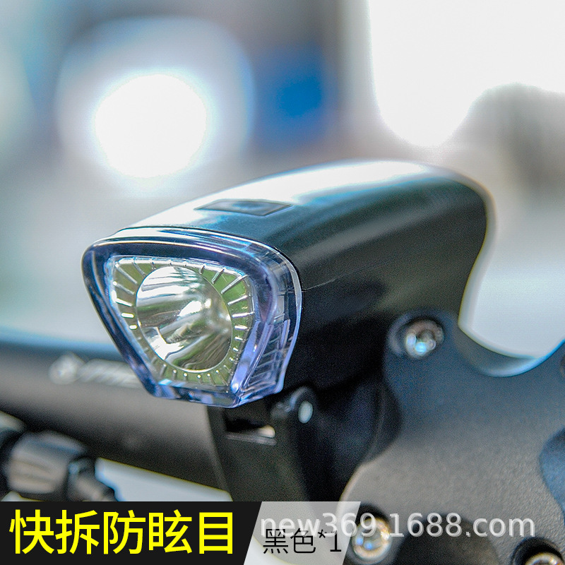 Foreign Trade Europe Quick Cycling Frontlight 1 watt single light beam AAA Battery Battery Lighting General Series