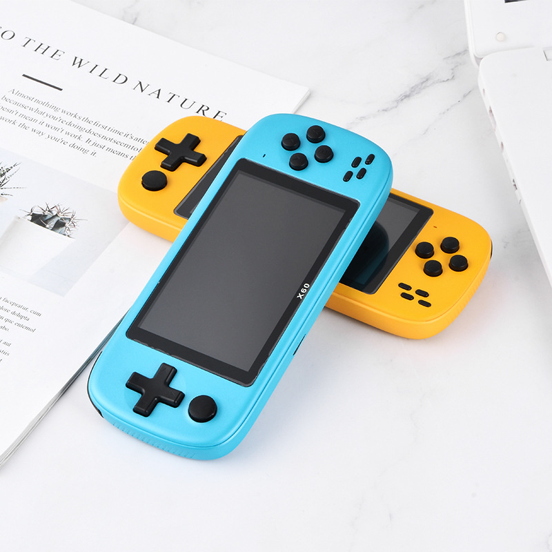 Trò chơi chéo X60 với chế độ bắt tay trực tuyến của trẻ em cao độ 4.3 inch, trò chơi psp