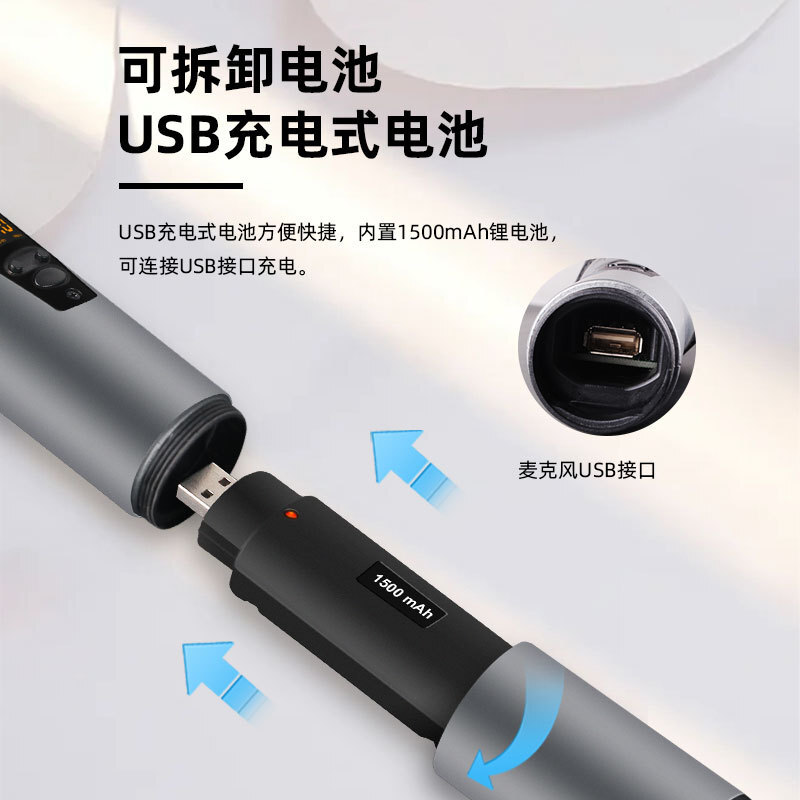 Mô hình USB cá nhân đầy đủ điện thoại chuyên nghiệp sân khấu của chương trình thu nhỏ để kéo dài 2-U-dM Micro