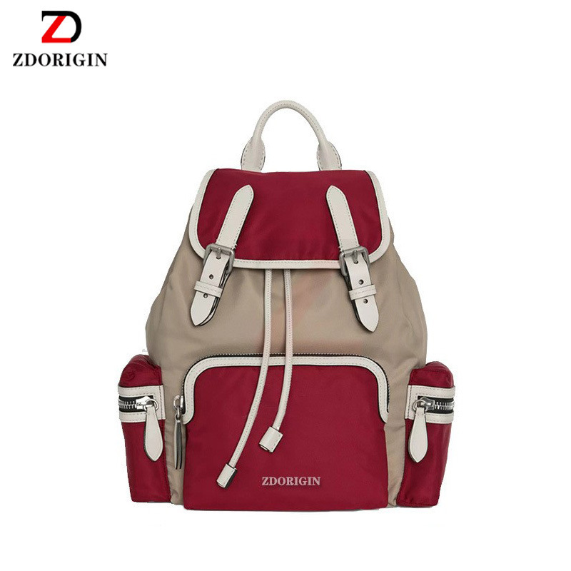 Processing custom double-shouldered school students' school bag, Nilon pack, large-capacity source factory, backpack factory