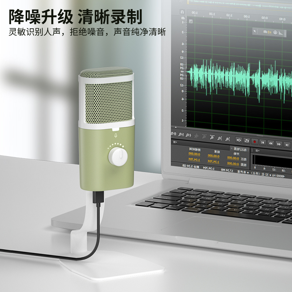 USB được cắm vào và sống bằng điện thoại máy tính chuyên nghiệp.
