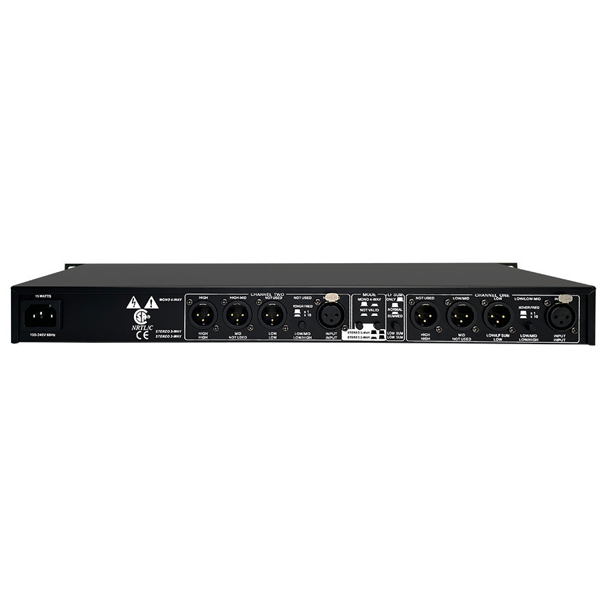 234XL/224XL Ultra-low audio sub-frequency (ULF) perpendicular front-stage audio signal distributionor processor