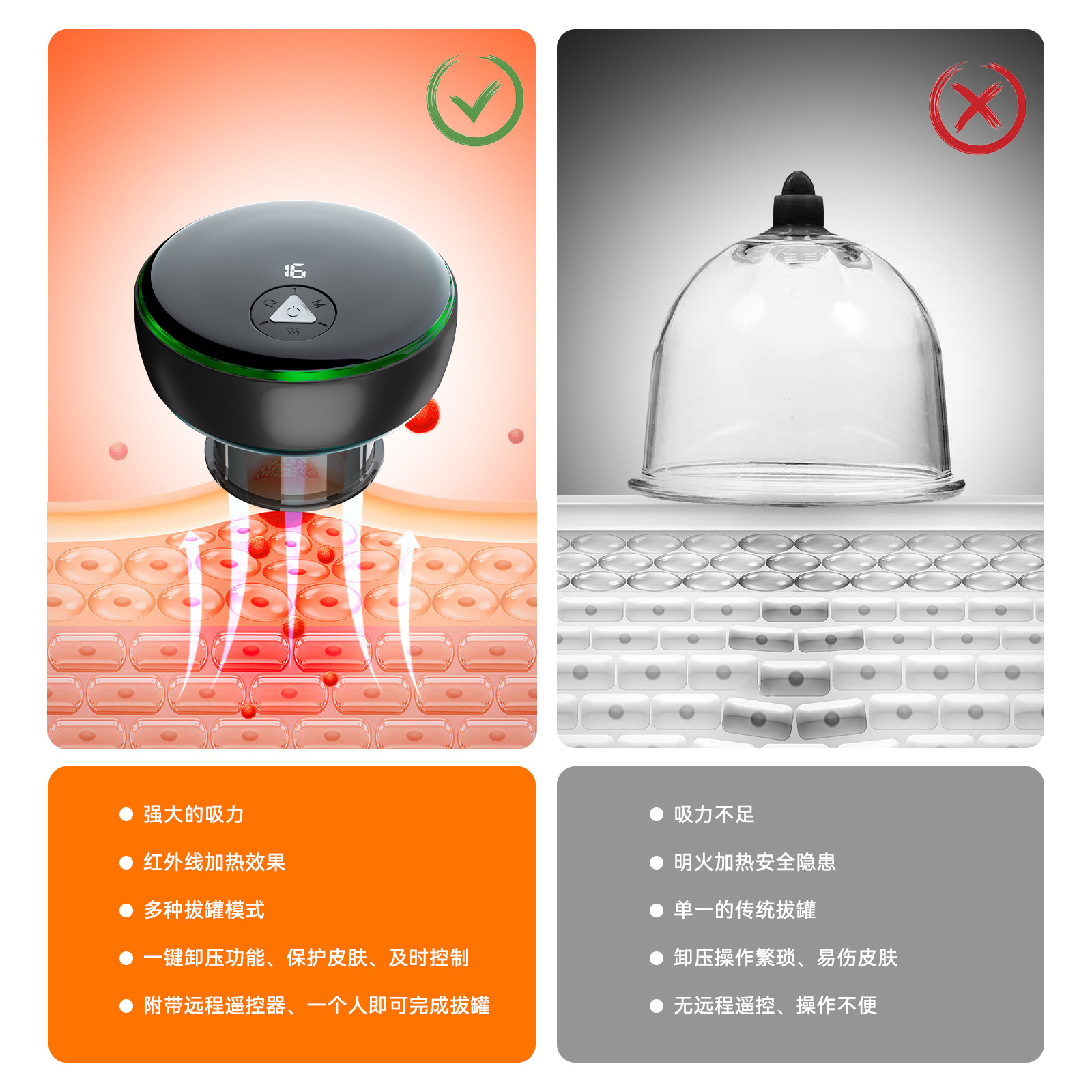 Vacuum cạo râu, máy hô hấp điện thông minh, lò sưởi, chế tạo thông qua mát xa.